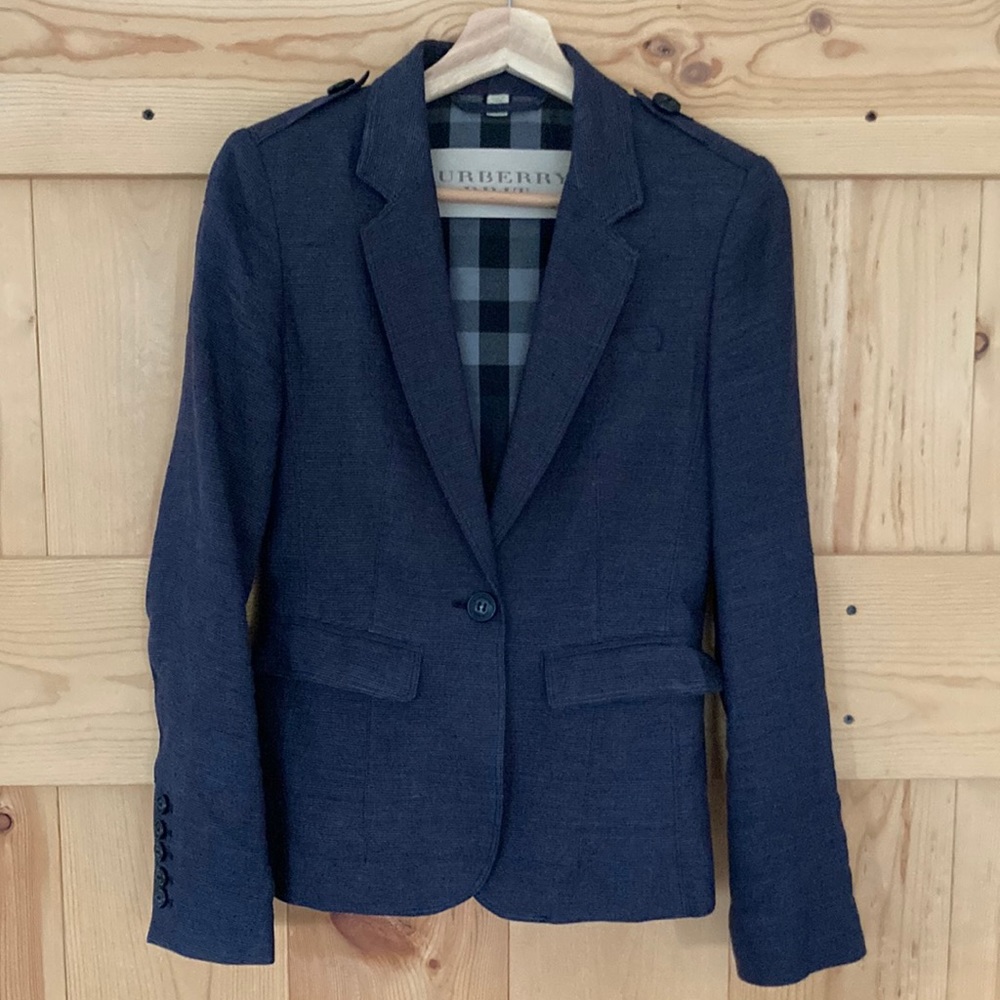 Burberry Brit Nova Check Blazer